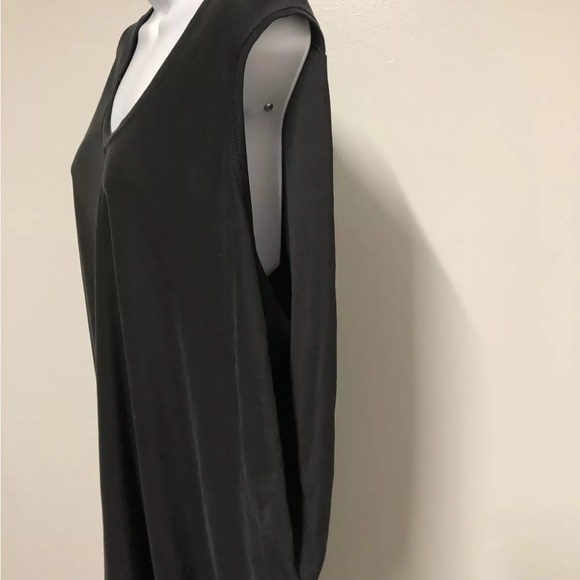 Bcbg Maxazria Women Gray Casual Dress Size Small Oversized Balloon Style - Picture 6 of 7